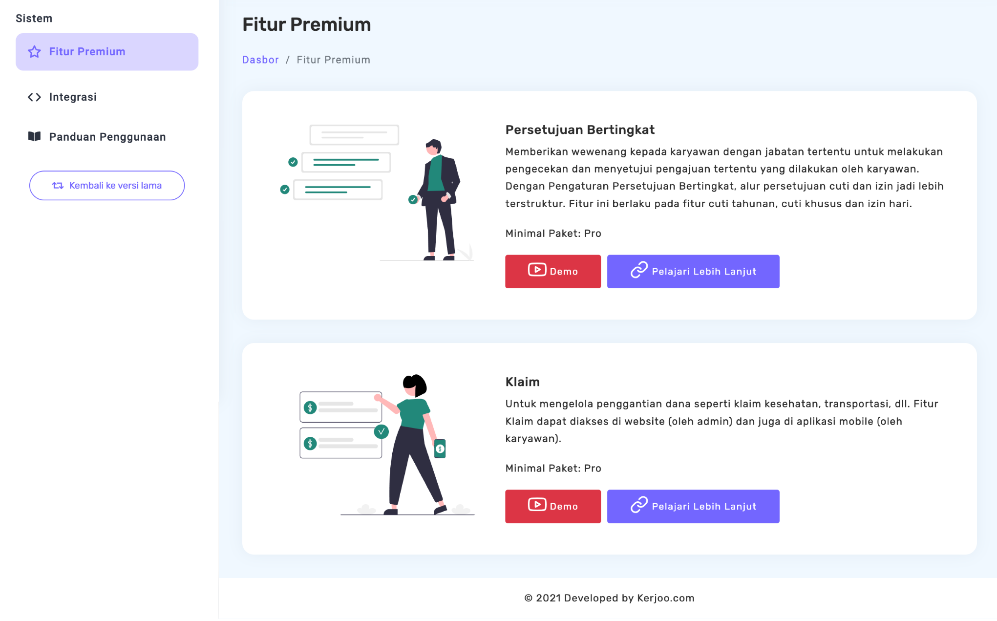 Fitur Premium