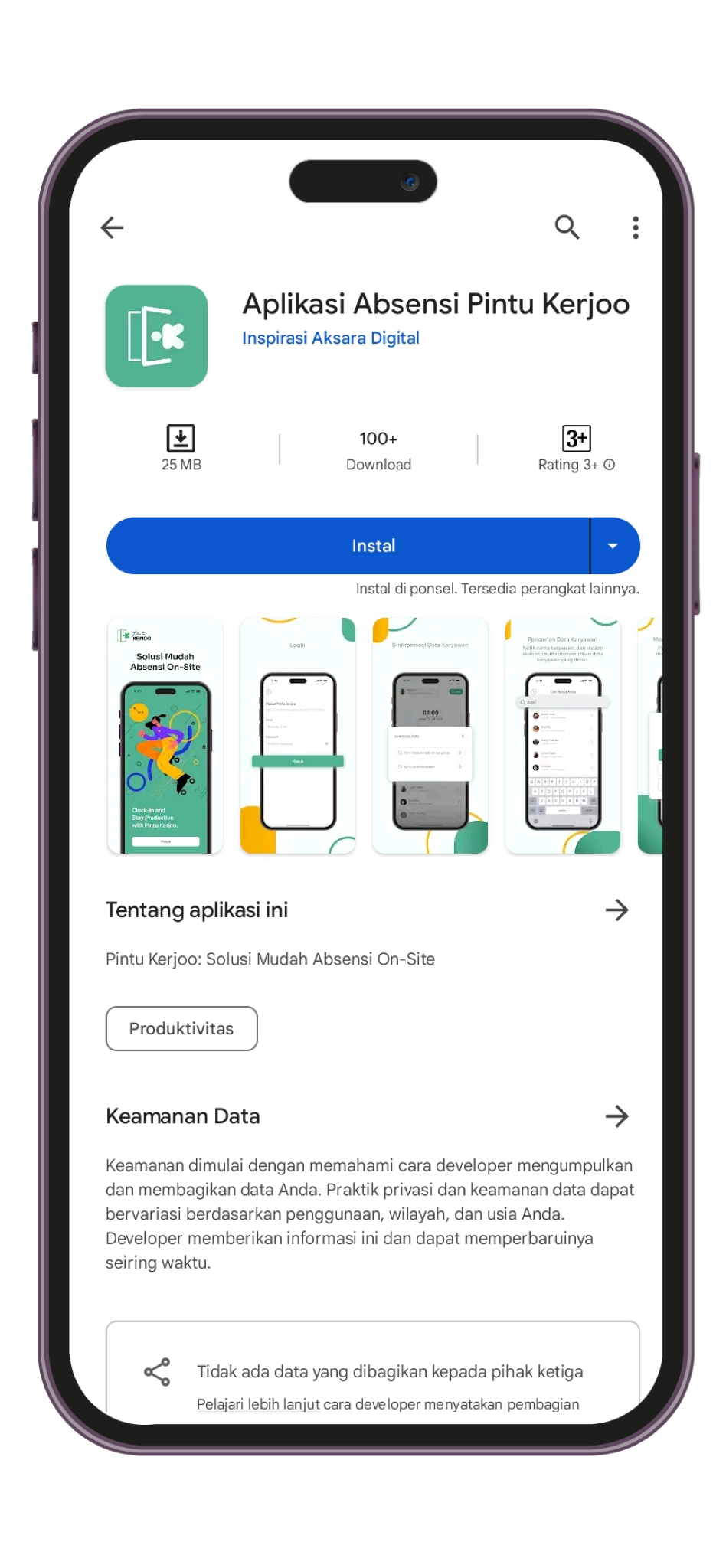 Pintu kerjo page